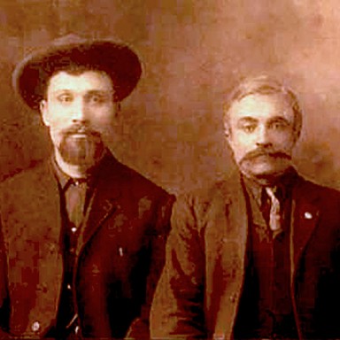 Vincenzo Ciccone with Antonio Matarelli, circa 1909, U.S.A.