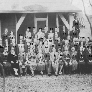 Italian Group circa the late 1920s, Peoria, Illinois.