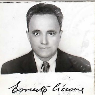 Ernesto “Ernest” Ciccone, 1941 citizenship photo.