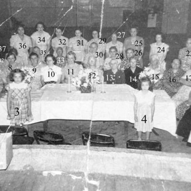 The St. Anthony Guild of Riverton, Illinois.  c. 1945-1955.
