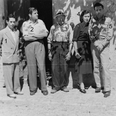 Calascio street. August 1951, Calascio.