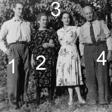 Antonacci Family. August 1951, L’Aquila.