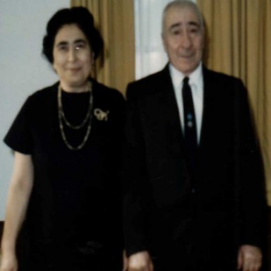 Pasquale and Erestrina in the U.S., circa 1967.