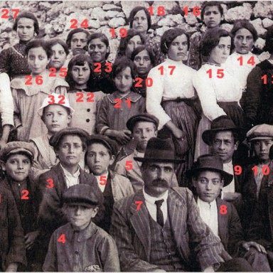 Calascio school, 1911.