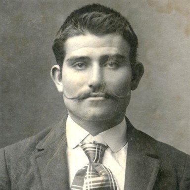 Italian immigrant, Uniontown, Pennsylvania, circa 1900s.